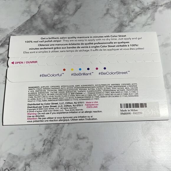 Color Street Made In Milan Nail Strips NWT - Picture 3 of 4